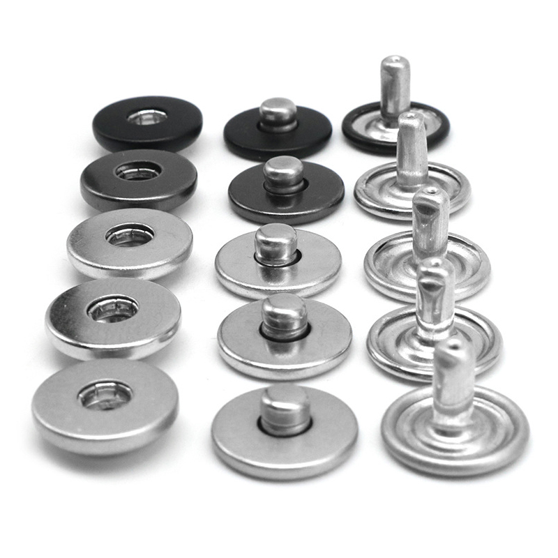 Rivet Setter Tool - Sujetadores a presión plateados de acero