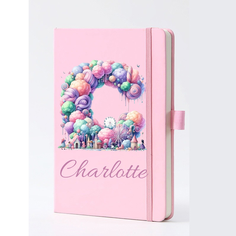 Leather Work Diary Covers - Cuaderno de cuero sintético con nombre