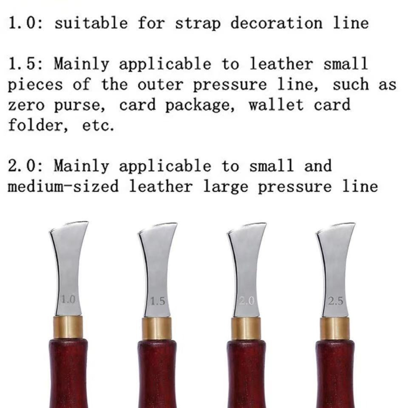 Herramienta de marcar cuero co - Groover Stitching Tool reseña y precio