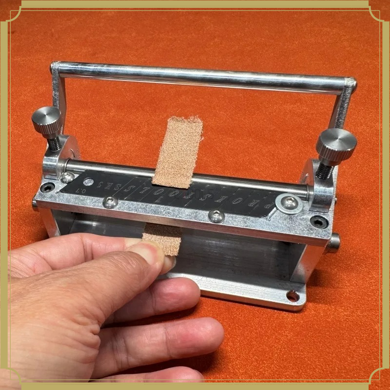 Máquina manual de rebajado de  - Leatherwork Machine reseña y precio
