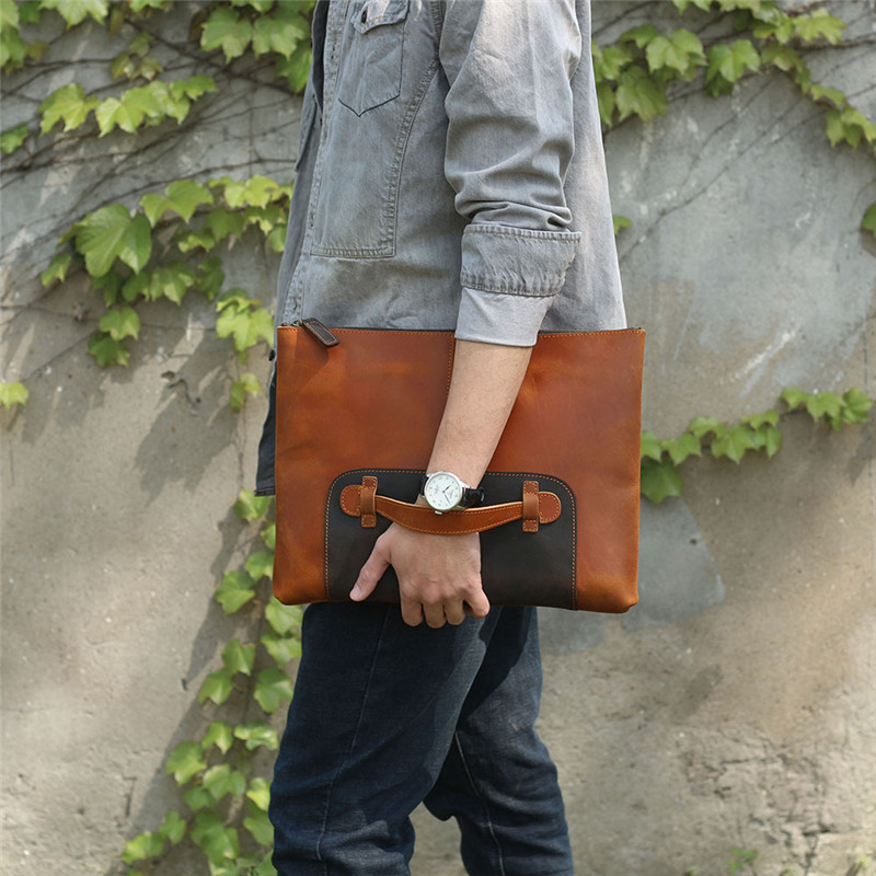 Bolso de mano Vintage hecho a  - Leatherwork Designs reseña y precio